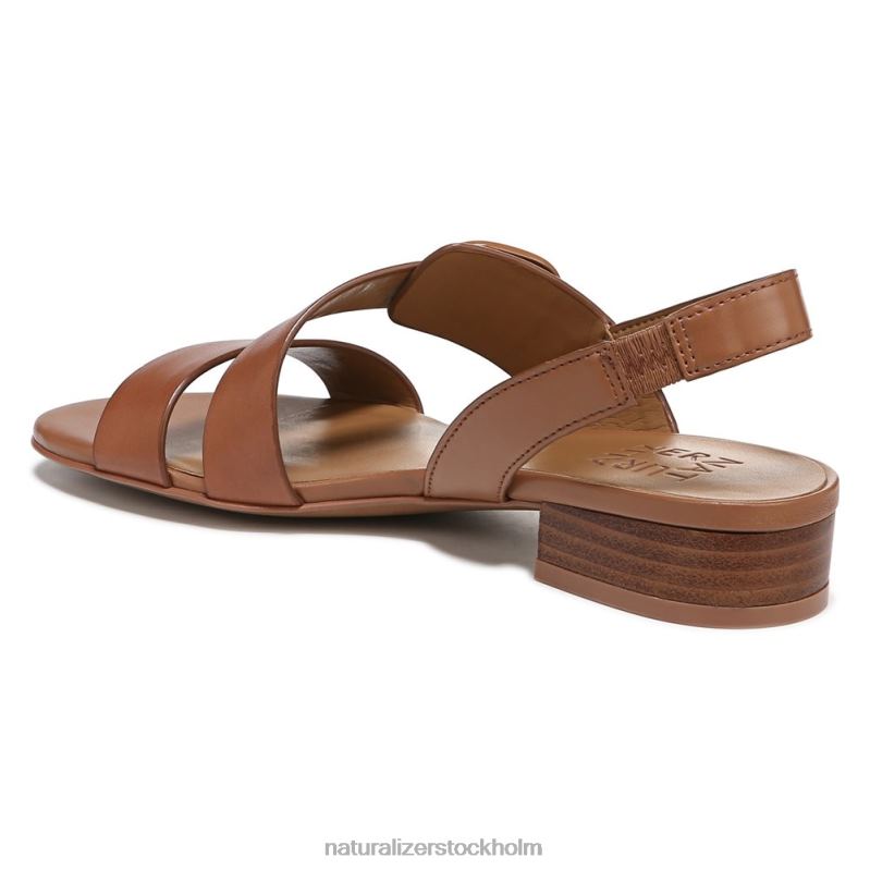 meesha sandal engelskt tebrunt läder 444DB245 sandaler | Naturalizer kvinnor