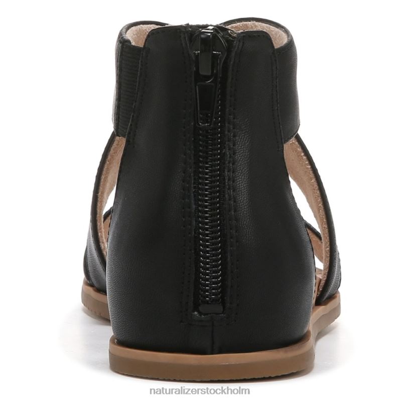 soul cindi sandal svart läder 444DB610 sandaler | Naturalizer kvinnor