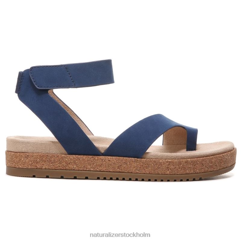 soul divina sandal blå syntetisk nubuck 444DB523 sandaler | Naturalizer kvinnor