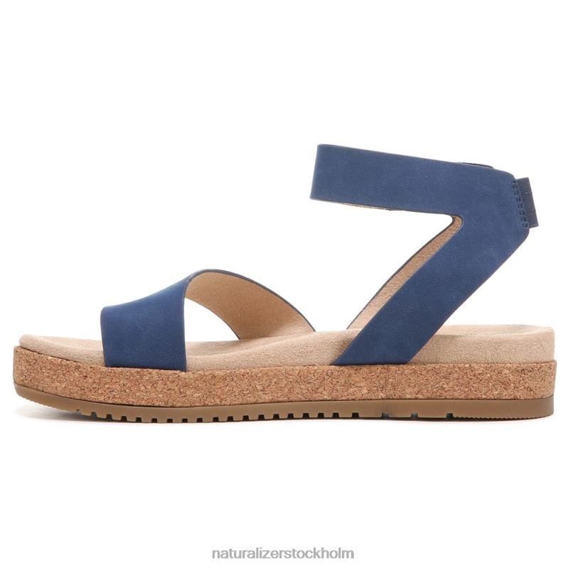 soul divina sandal blå syntetisk nubuck 444DB523 sandaler | Naturalizer kvinnor