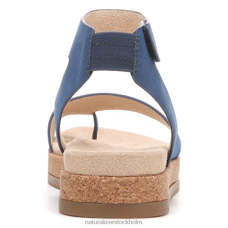 soul divina sandal blå syntetisk nubuck 444DB523 sandaler | Naturalizer kvinnor