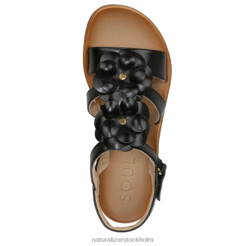 soul sing 2 sandal svart konstgjord 444DB387 sandaler | Naturalizer kvinnor