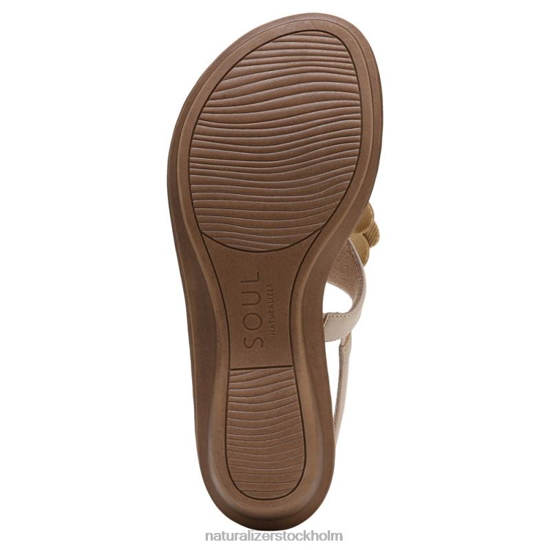 soul sing 2 stringtrosa porslin beige syntet 444DB576 sandaler | Naturalizer kvinnor