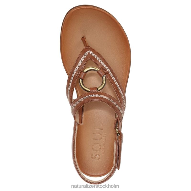 soul solig sandal toffee brun syntet 444DB557 sandaler | Naturalizer kvinnor