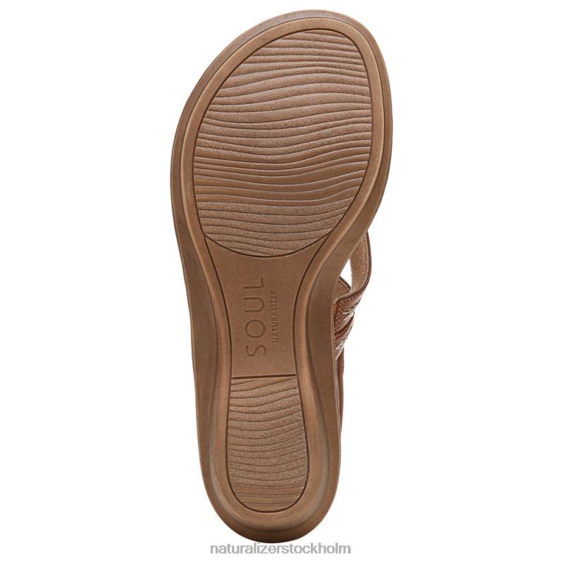 soul solig sandal toffee brun syntet 444DB557 sandaler | Naturalizer kvinnor