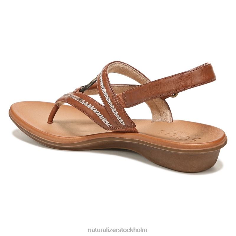 soul solig sandal toffee brun syntet 444DB557 sandaler | Naturalizer kvinnor