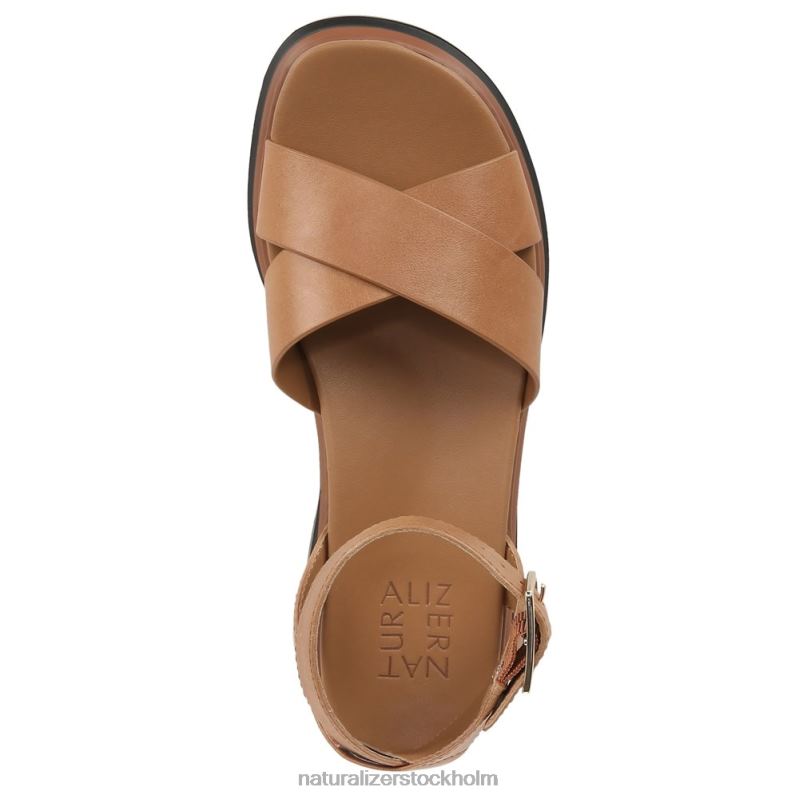 darry sandal toffee brunt läder 444DB34 sandaler | Naturalizer kvinnor