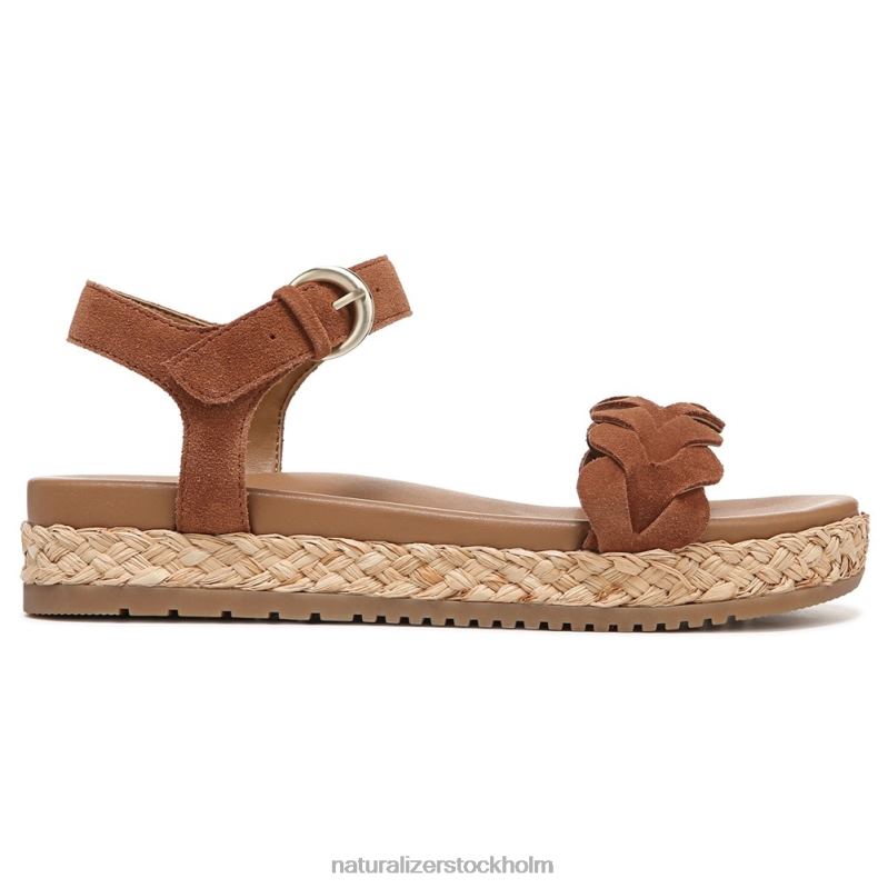 neila sandal engelskt tebrunt läder 444DB207 sandaler | Naturalizer kvinnor