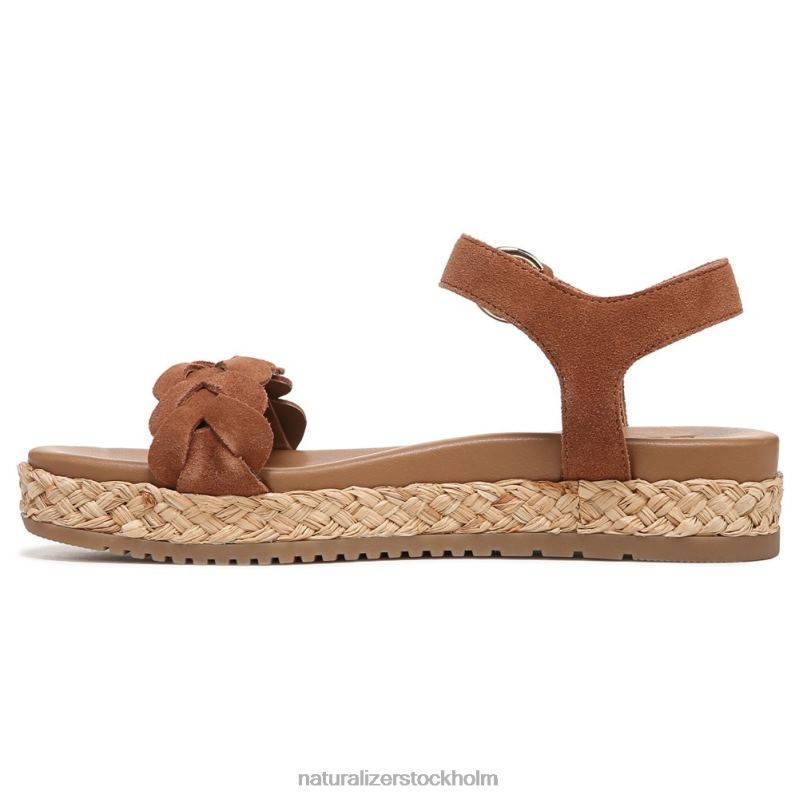 neila sandal engelskt tebrunt läder 444DB207 sandaler | Naturalizer kvinnor