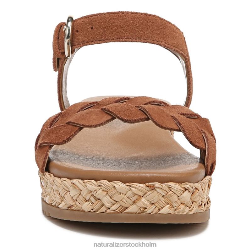 neila sandal engelskt tebrunt läder 444DB207 sandaler | Naturalizer kvinnor