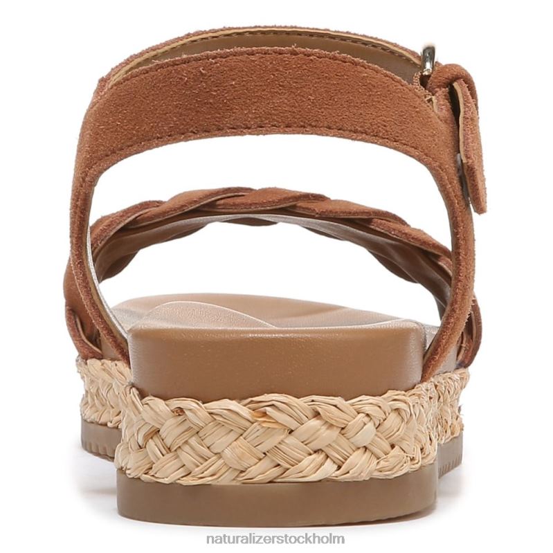 neila sandal engelskt tebrunt läder 444DB207 sandaler | Naturalizer kvinnor