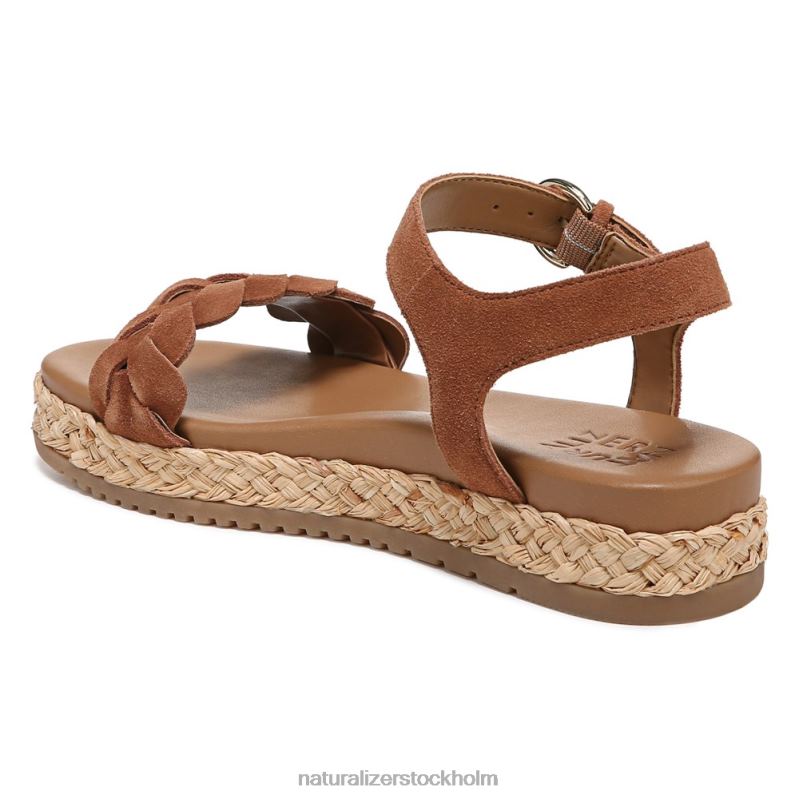 neila sandal engelskt tebrunt läder 444DB207 sandaler | Naturalizer kvinnor
