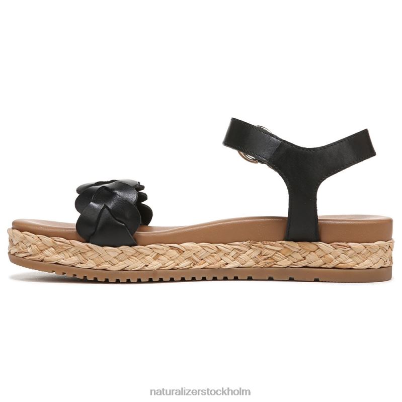 neila sandal svart läder 444DB206 sandaler | Naturalizer kvinnor
