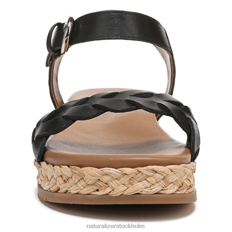 neila sandal svart läder 444DB206 sandaler | Naturalizer kvinnor