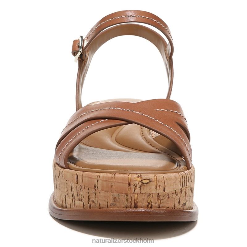 rikki sandal engelskt tebrunt läder 444DB616 sandaler | Naturalizer kvinnor