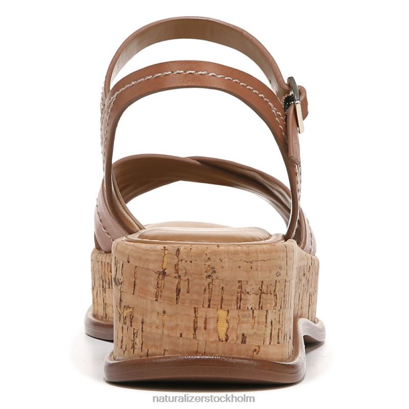 rikki sandal engelskt tebrunt läder 444DB616 sandaler | Naturalizer kvinnor