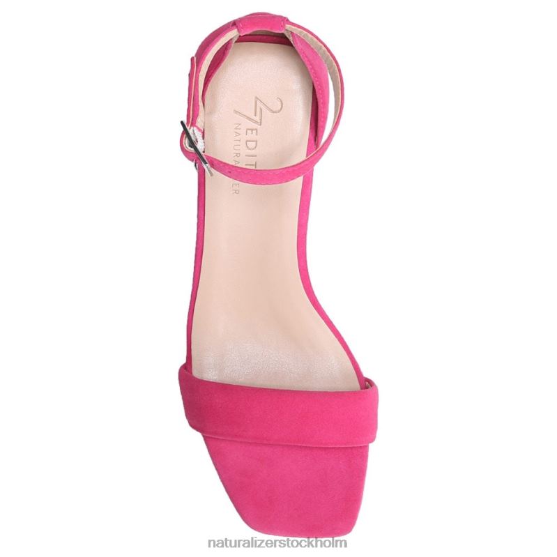 27 edit iris klänning sandal fuschia läder 444DB110 sandaler | Naturalizer kvinnor