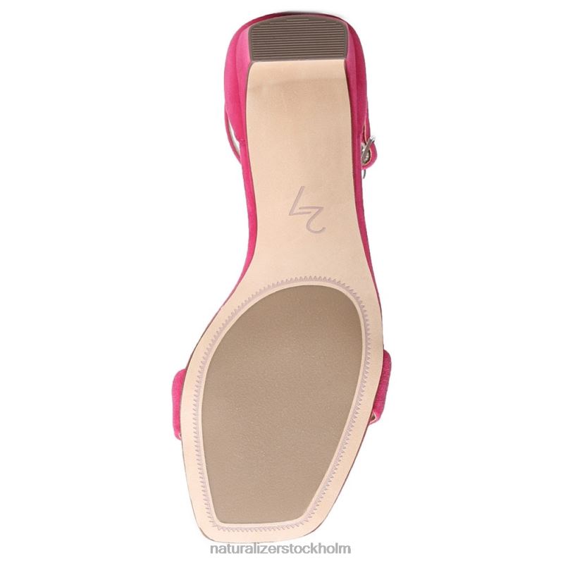 27 edit iris klänning sandal fuschia läder 444DB110 sandaler | Naturalizer kvinnor