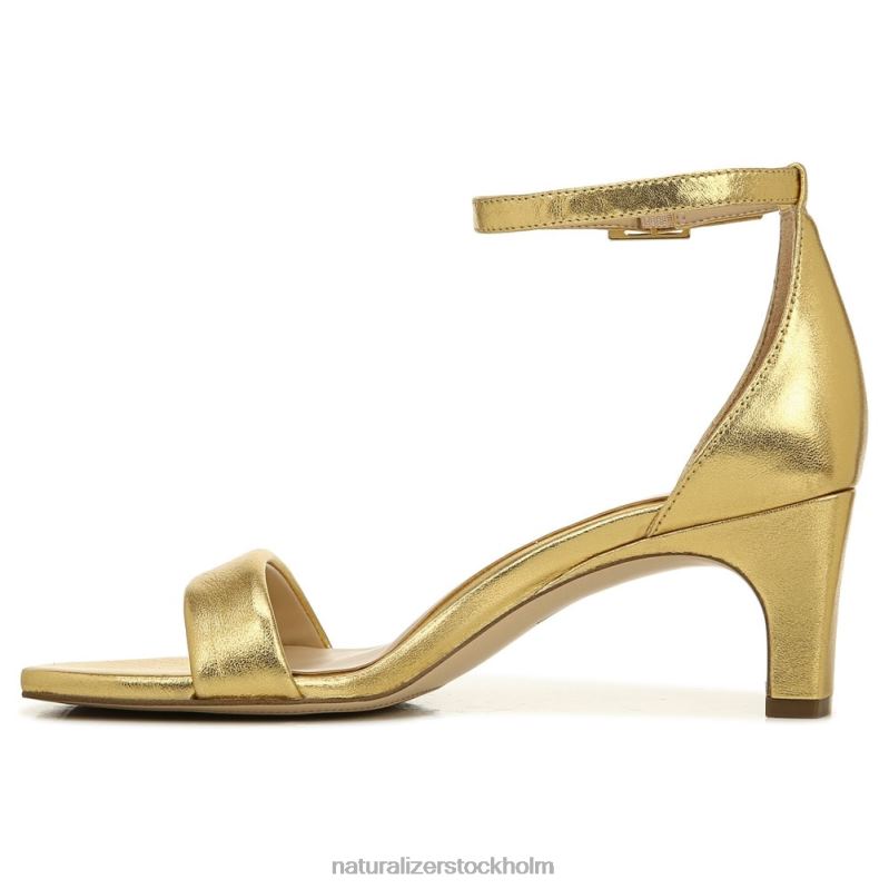 27 edit iris klänning sandal guld läder 444DB115 sandaler | Naturalizer kvinnor