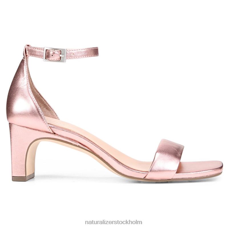 27 edit iris klänning sandal mörkrosa läder 444DB118 sandaler | Naturalizer kvinnor