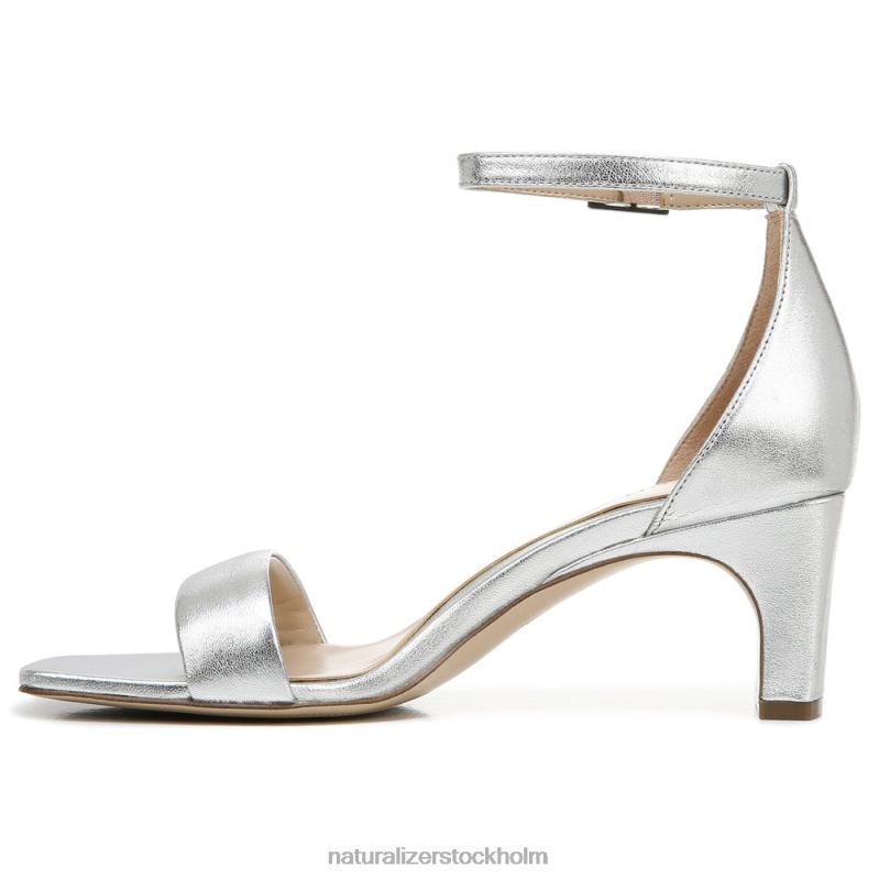 27 edit iris klänning sandal silver läder 444DB116 sandaler | Naturalizer kvinnor