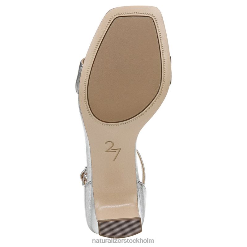 27 edit iris klänning sandal silver läder 444DB116 sandaler | Naturalizer kvinnor