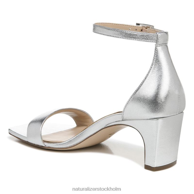 27 edit iris klänning sandal silver läder 444DB116 sandaler | Naturalizer kvinnor