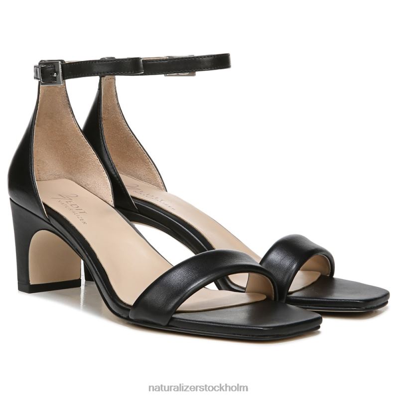 27 edit iris klänning sandal svart läder 444DB111 sandaler | Naturalizer kvinnor