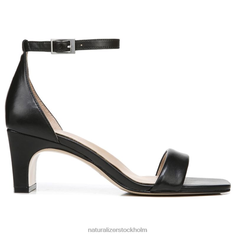 27 edit iris klänning sandal svart läder 444DB111 sandaler | Naturalizer kvinnor