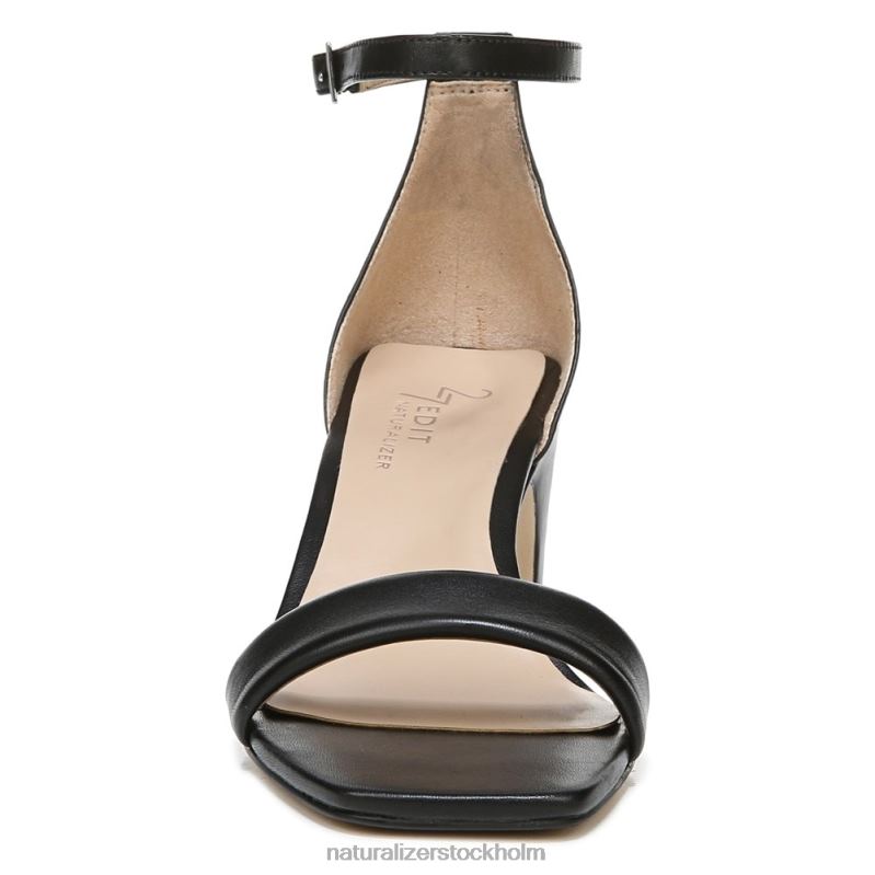 27 edit iris klänning sandal svart läder 444DB111 sandaler | Naturalizer kvinnor