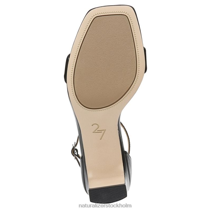 27 edit iris klänning sandal svart läder 444DB111 sandaler | Naturalizer kvinnor