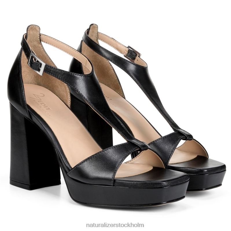 27 edit jae klänning sandal svart läder 444DB676 sandaler | Naturalizer kvinnor