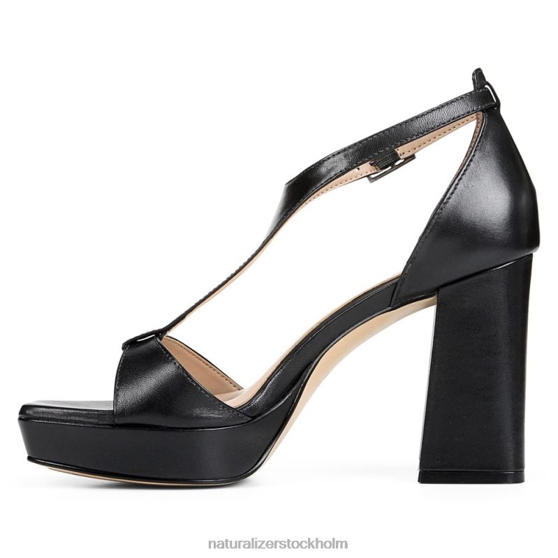 27 edit jae klänning sandal svart läder 444DB676 sandaler | Naturalizer kvinnor