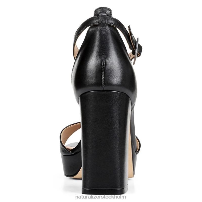 27 edit jae klänning sandal svart läder 444DB676 sandaler | Naturalizer kvinnor