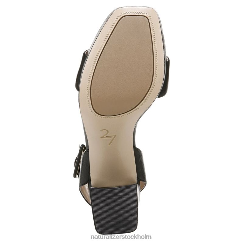 27 edit jaselle klänning sandal svart läder 444DB213 sandaler | Naturalizer kvinnor