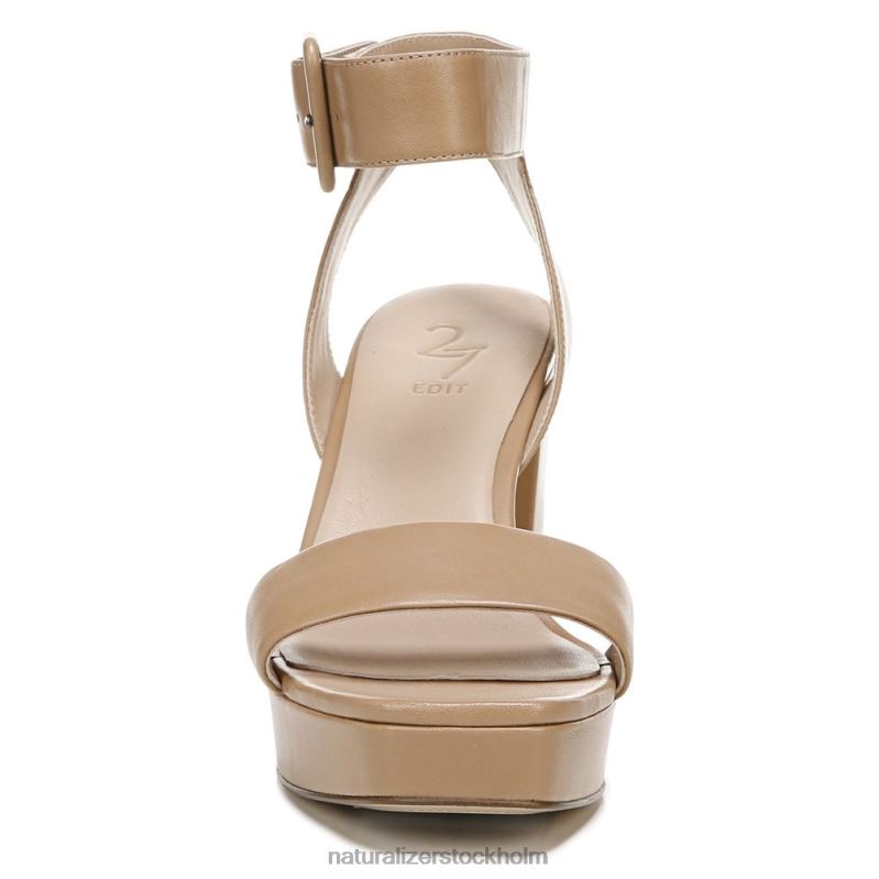 27 edit jaselle klänning sandal taupe läder 444DB214 sandaler | Naturalizer kvinnor