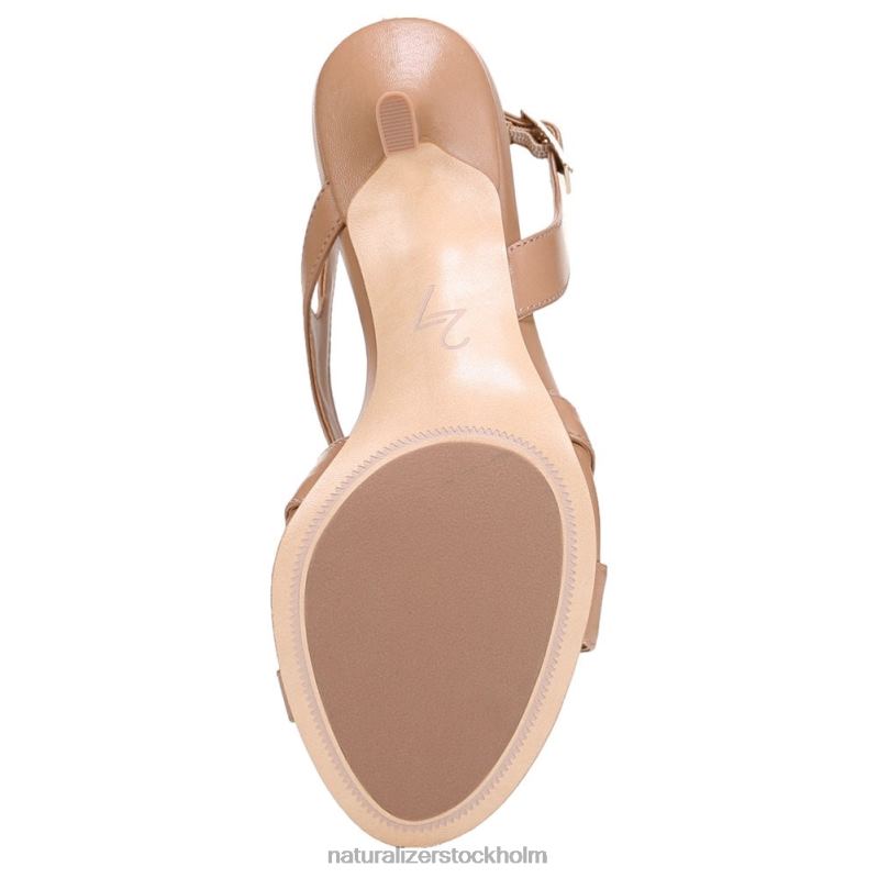 27 redigera fåfänga klänning sandal brun beige 444DB583 sandaler | Naturalizer kvinnor