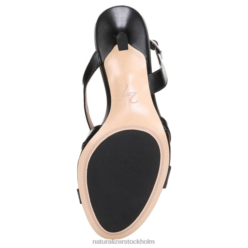27 redigera fåfänga klänning sandal svart läder 444DB584 sandaler | Naturalizer kvinnor
