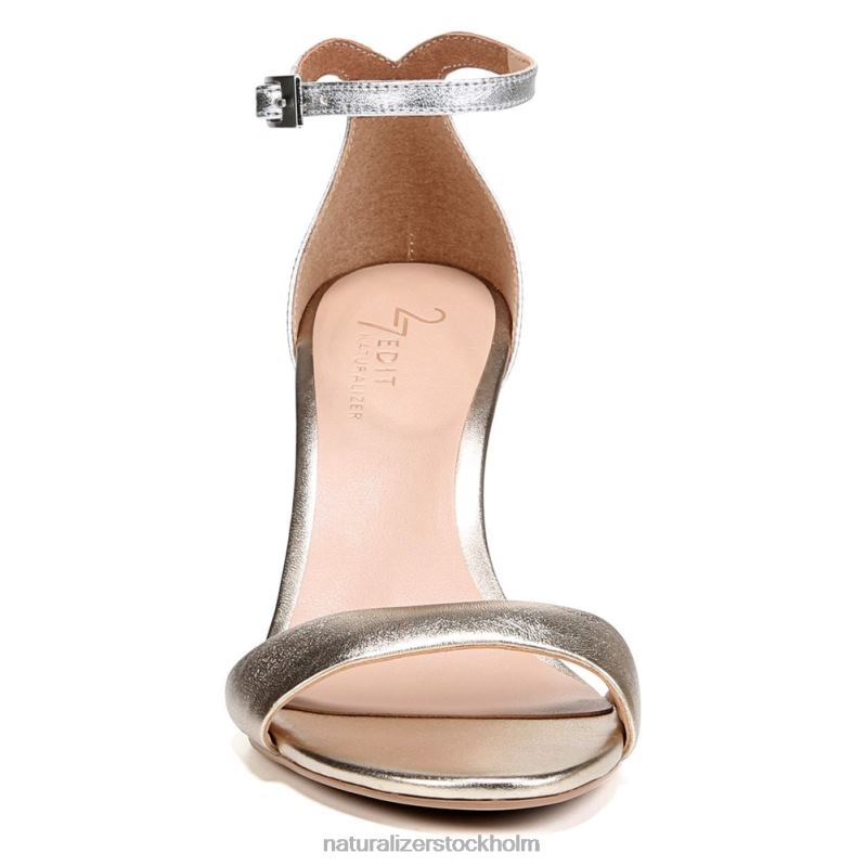 27 redigera violett klänning sandal champagne läder 444DB140 sandaler | Naturalizer kvinnor