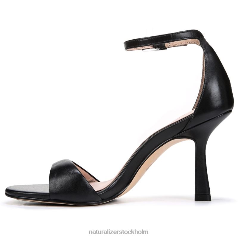 27 redigera violett klänning sandal svart läder 444DB139 sandaler | Naturalizer kvinnor