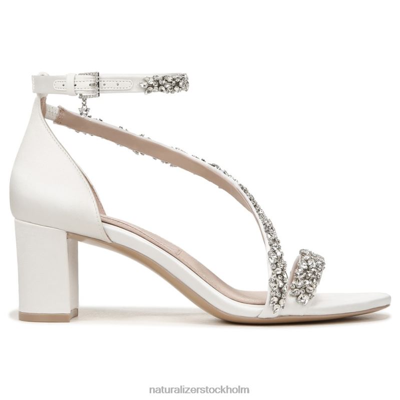 ahava klänning sandal sidenvitt tyg 444DB306 sandaler | Naturalizer kvinnor