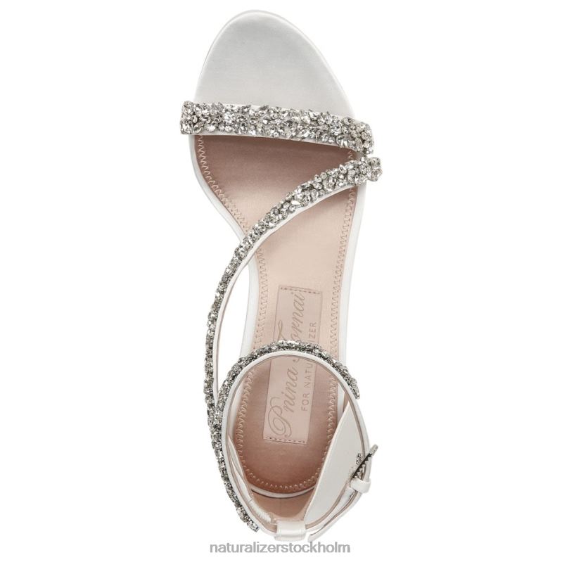 ahava klänning sandal sidenvitt tyg 444DB306 sandaler | Naturalizer kvinnor