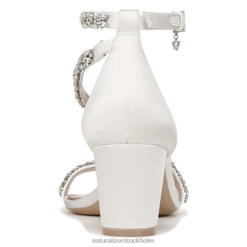 ahava klänning sandal sidenvitt tyg 444DB306 sandaler | Naturalizer kvinnor