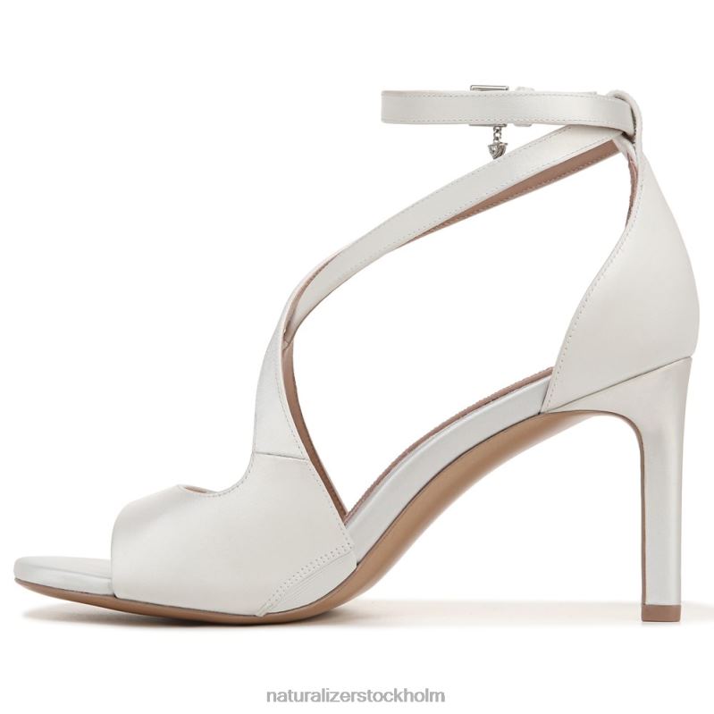 amor 2 klänning sandal sidenvitt tyg 444DB322 sandaler | Naturalizer kvinnor
