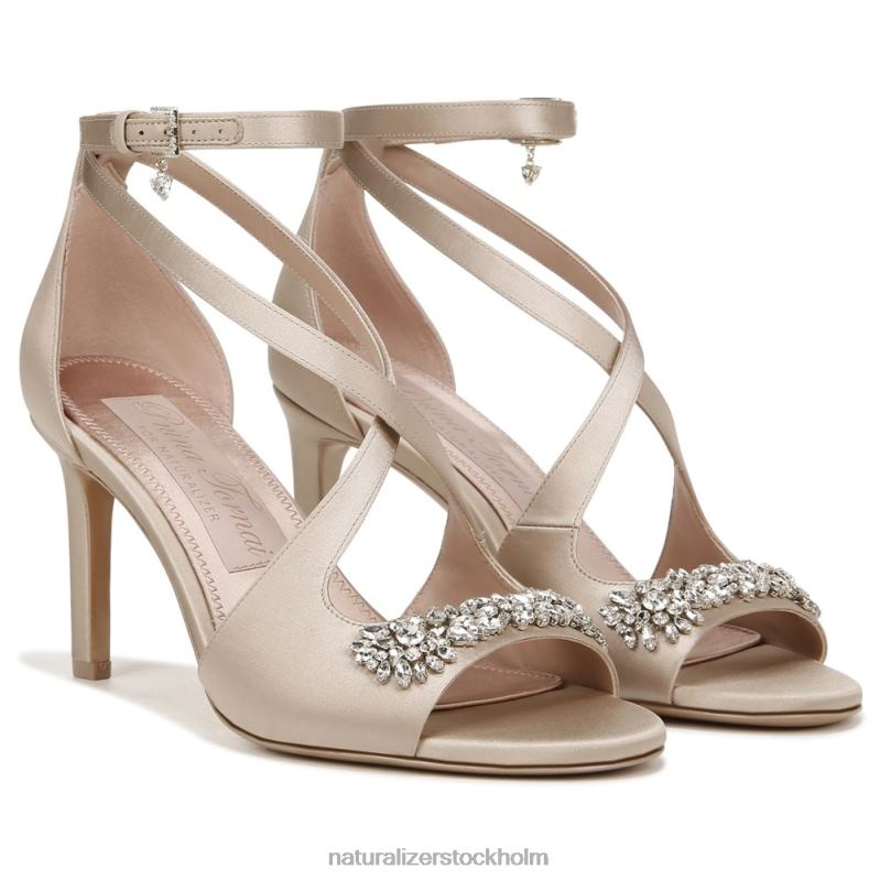 amor klänning sandal champagnetyg 444DB300 sandaler | Naturalizer kvinnor
