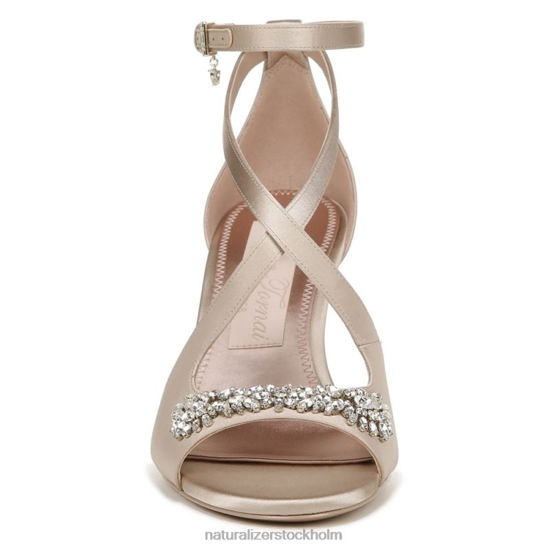 amor klänning sandal champagnetyg 444DB300 sandaler | Naturalizer kvinnor