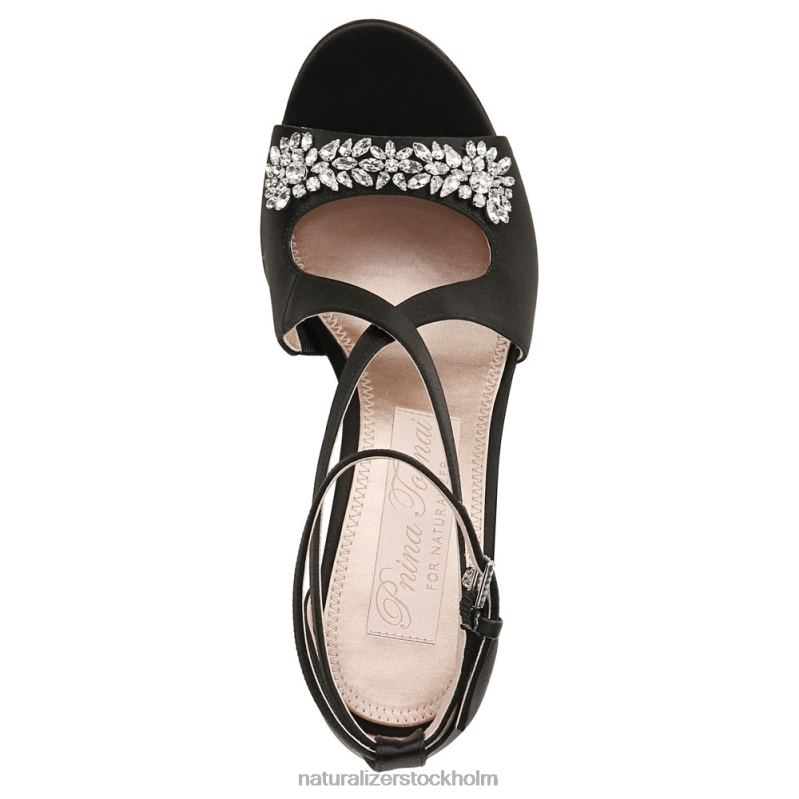 amor klänning sandal svart tyg 444DB298 sandaler | Naturalizer kvinnor