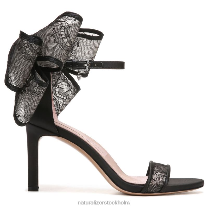 amour klänning sandal svart tyg 444DB312 sandaler | Naturalizer kvinnor