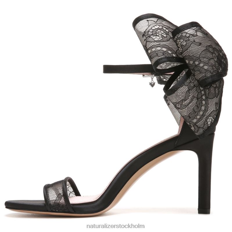 amour klänning sandal svart tyg 444DB312 sandaler | Naturalizer kvinnor