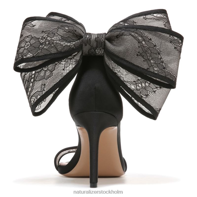 amour klänning sandal svart tyg 444DB312 sandaler | Naturalizer kvinnor